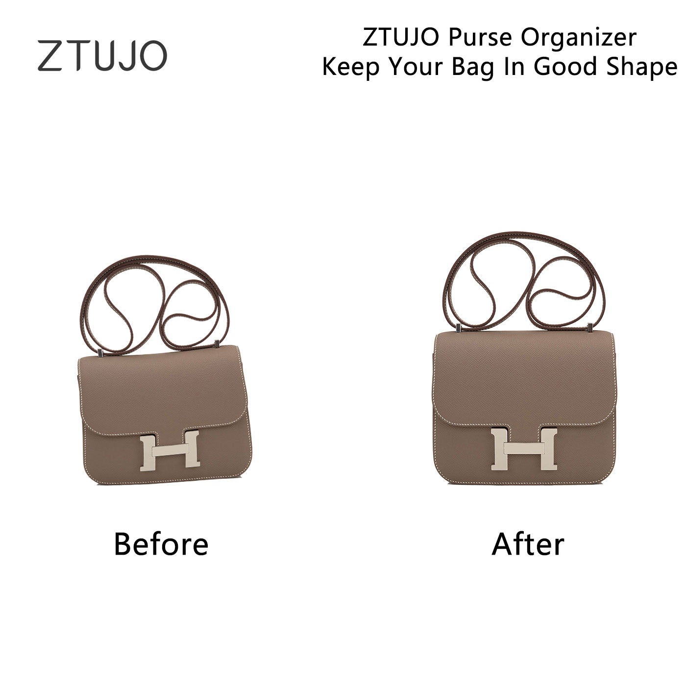 INNERBAG Seiden- und Satin-Taschenorganizer für Hermes Constance Mini 18 / 24 product image 7