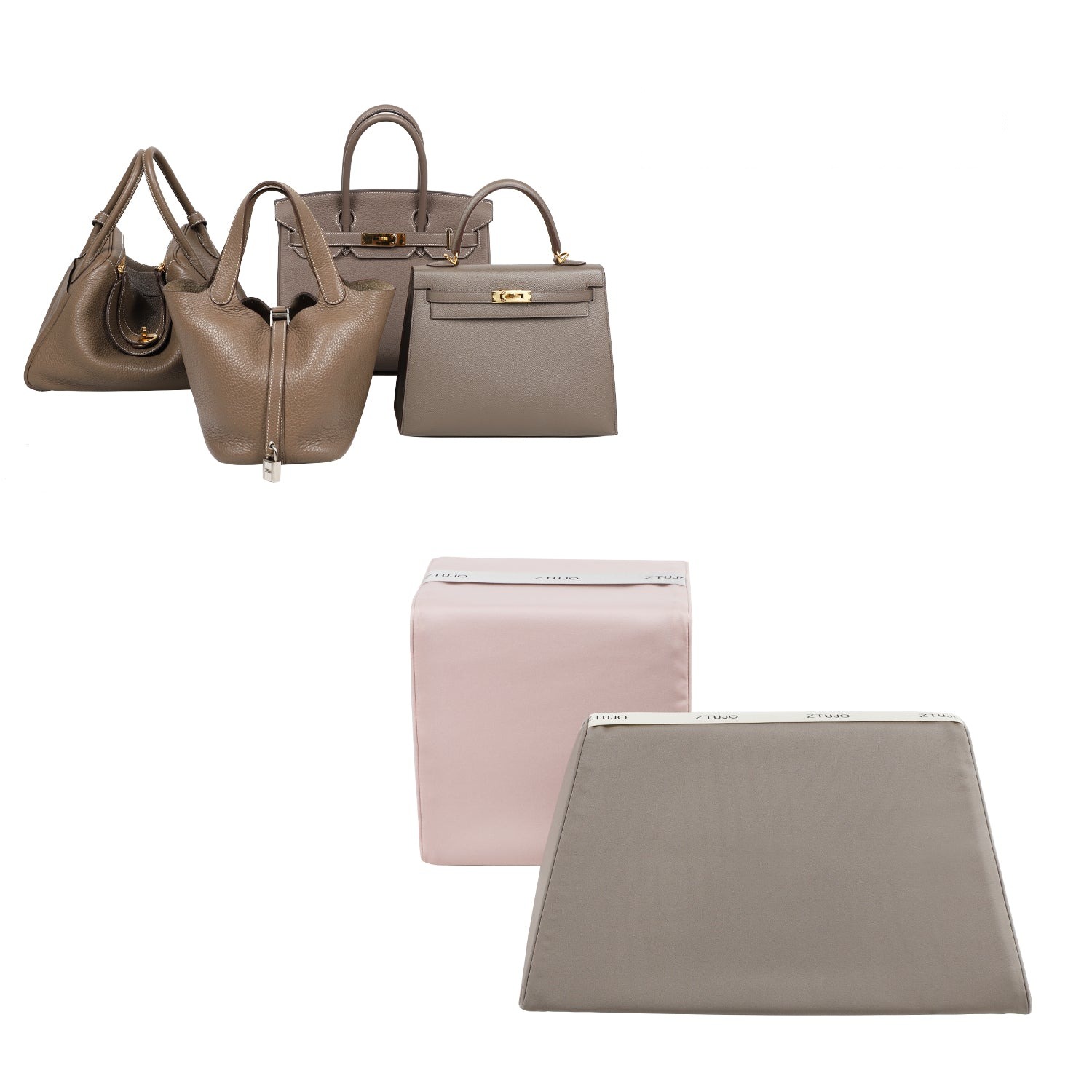 Taschen-Rückenkissen-Einlage für Hermes Birkin / Kelly / Garden Party / Lindy / Picotin