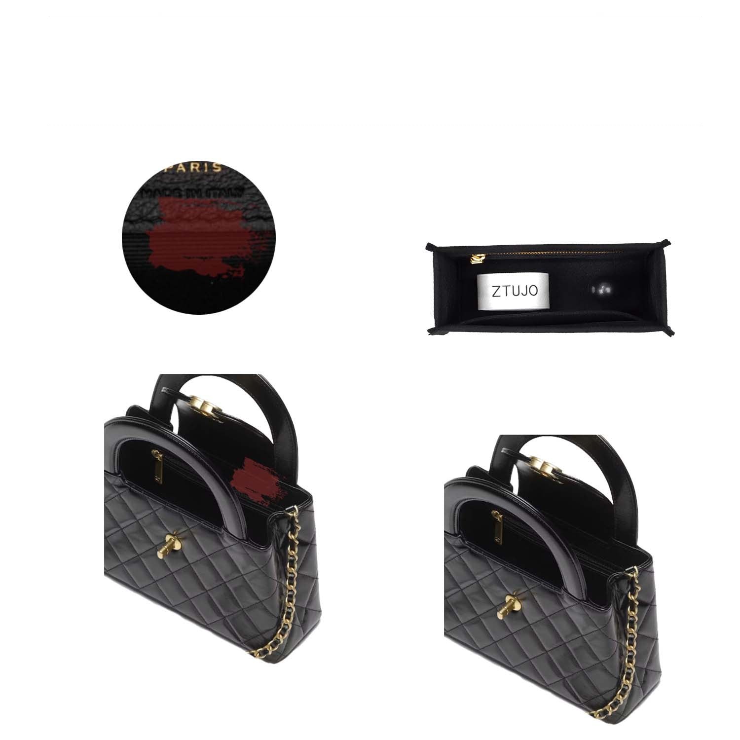 Organizer für Chanel Kelly Bag – Premium-Filzeinlage mit YKK-Reißverschlüssen product image 4