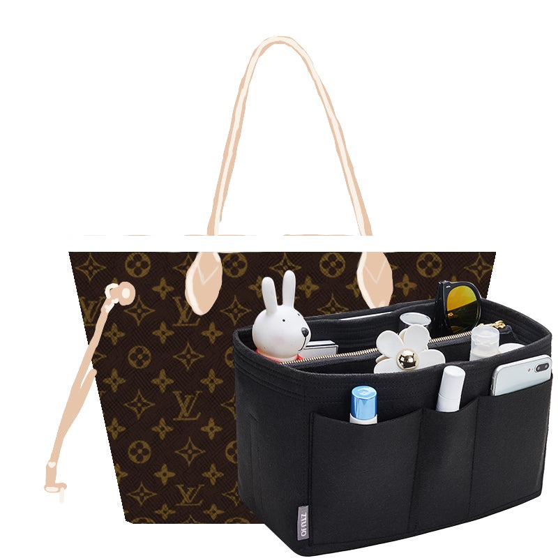 Organizer für LV Neverfull PM / MM / GM – Filzeinlage mit 13 Fächern product image 8