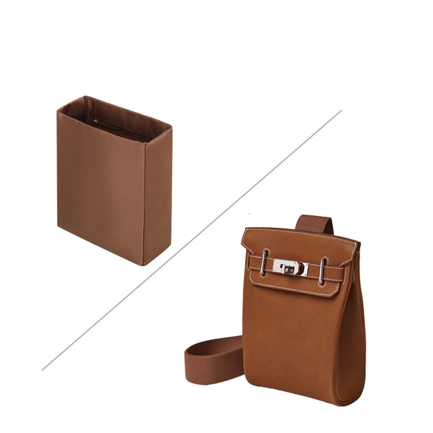 Taschenorganizer für Hermes Hac a Dos Rucksack PM / GM – Silks & Satins, 4 Fächer product image 7