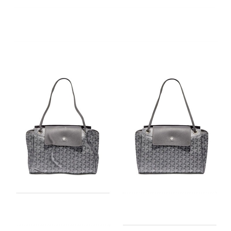 Taschenorganizer für Goyard Rouette PM – Filzeinlage mit 7 Taschen (Warmgrau / Sonderfarbe) product image 5