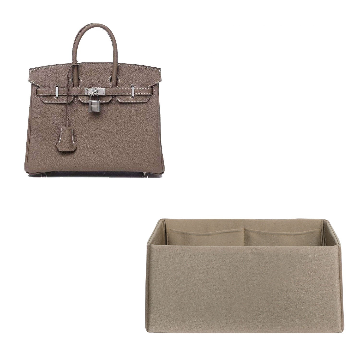 Seiden- und Satin-Purse-Organizer für Hermes Birkin 25 / 30 / 35 / 40 product image 12