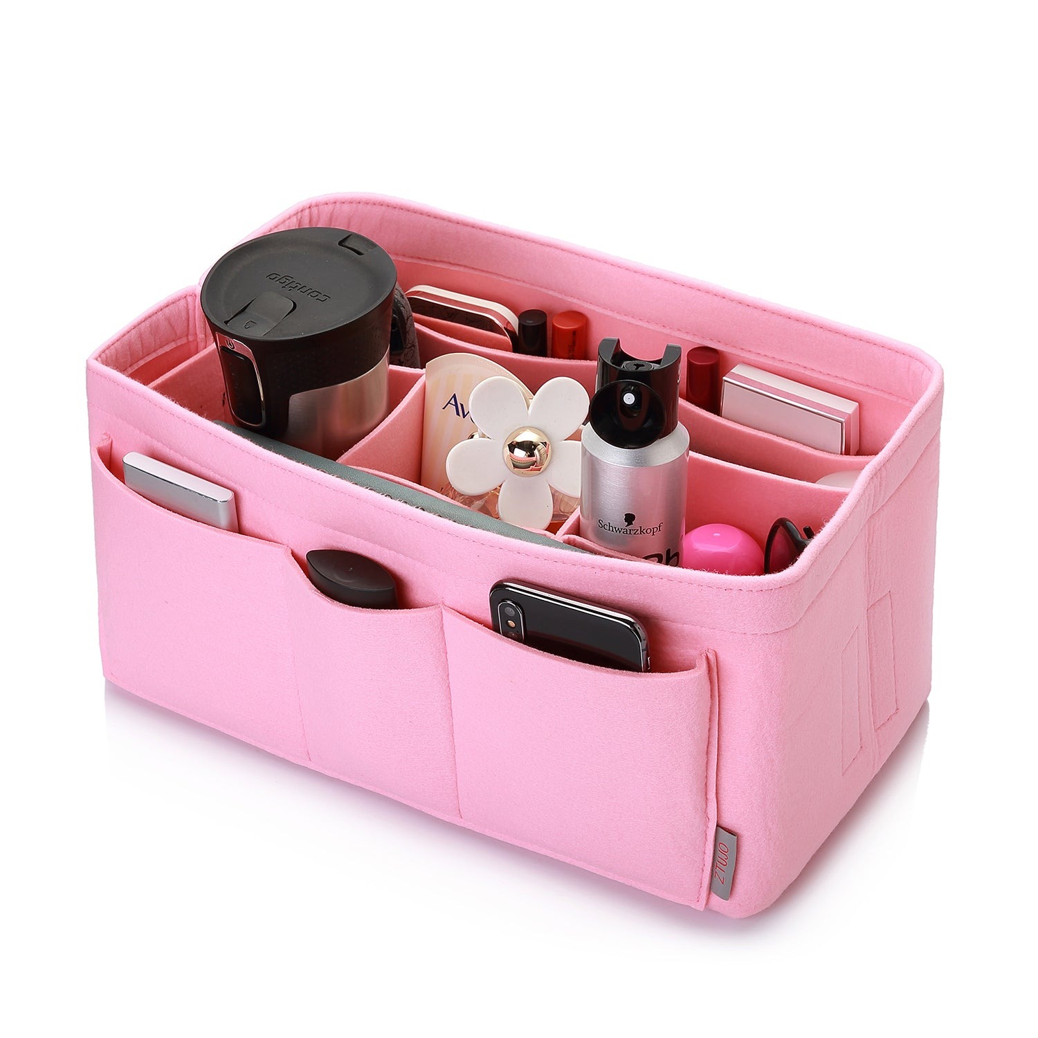 Filzeinlage-Beutelorganizer für Handtasche – Passt für LV Speedy 25 / 30 / 35 / 40, Neverfull MM / GM product image 57