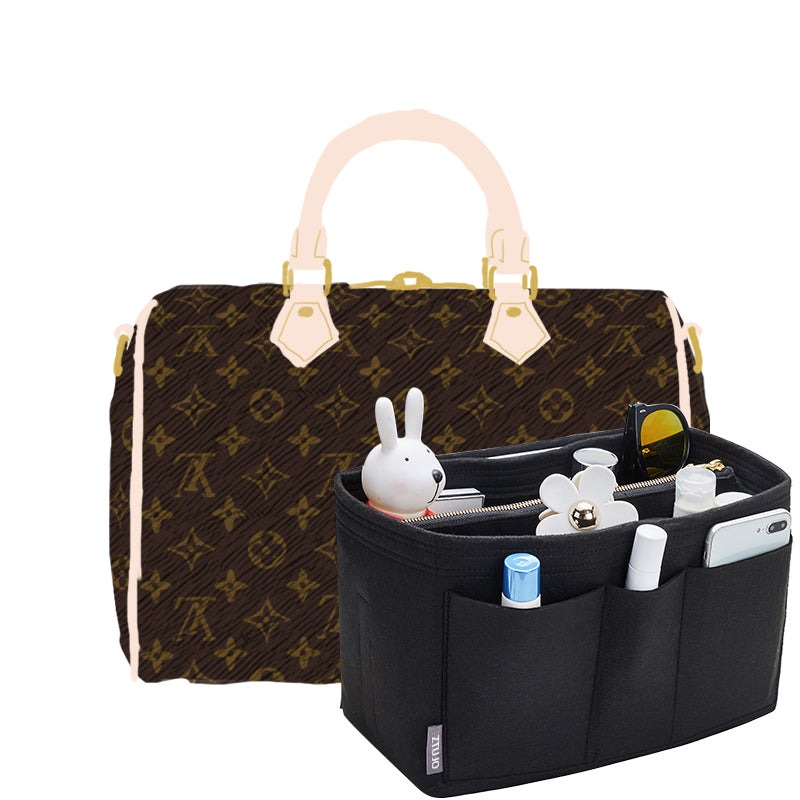 Organizer für LV Speedy Nano / 25 / 30 / 35 – 13-tascheneinsatz aus Filz product image 7