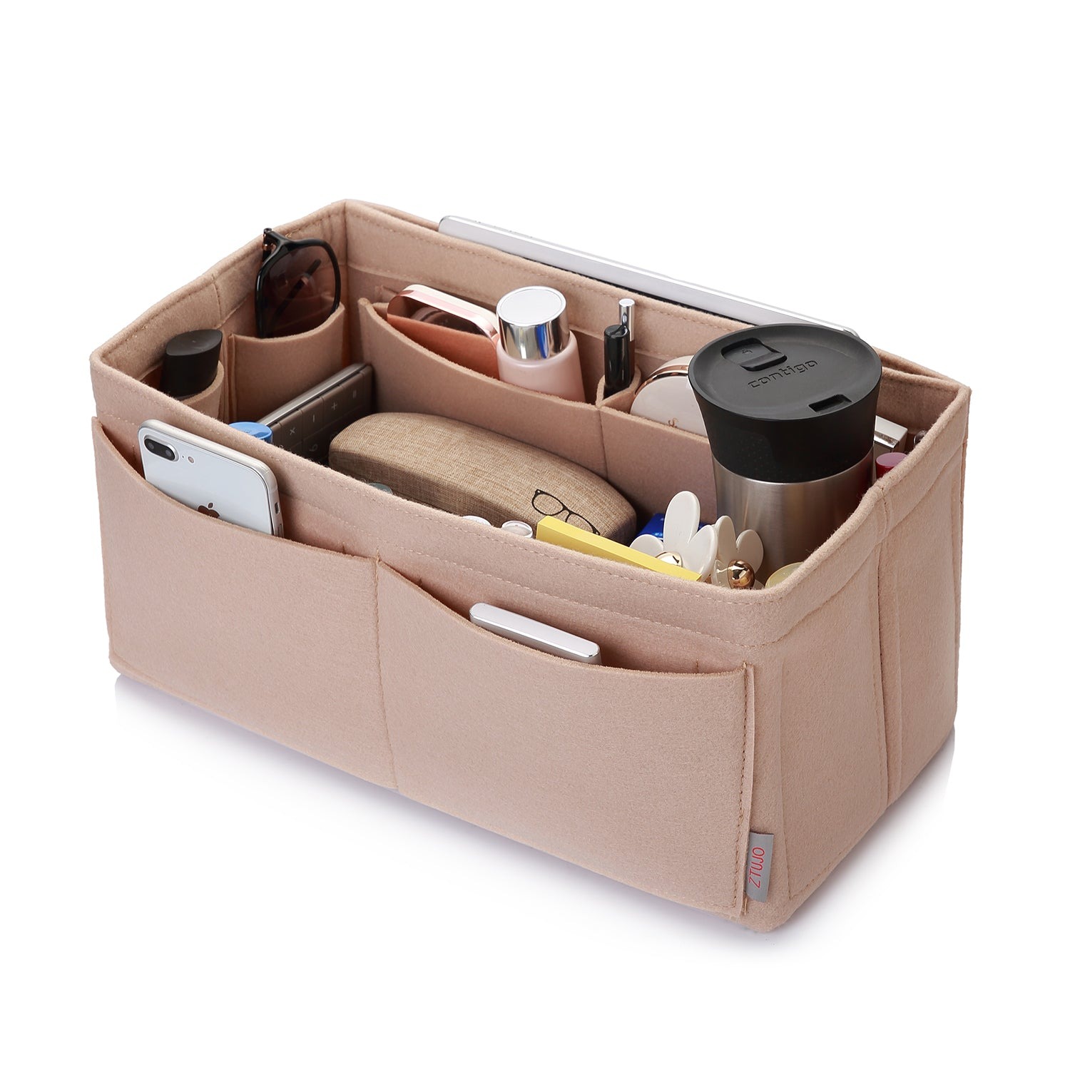 Filz Handtaschen-Organizer – Extra Large (passt für Speedy 40 / Neverfull GM)