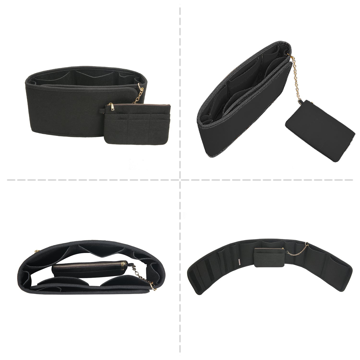 Filzeinlage für Handtaschen-Organizer für Speedy, Neverfull, Tote – Einheitsgröße, 3 Farben product image 9